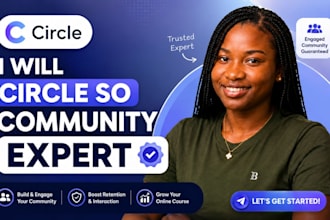 circle so community setup circle so course creation circle so manager circle so