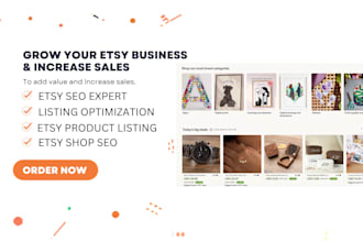 be etsy seo expert for titles, description, tags, 13 backend keywords and sku