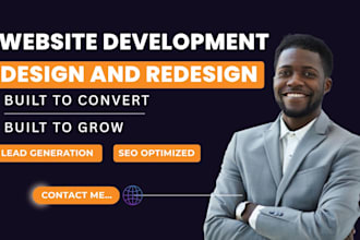 build ai landing page, ai website, business website sales website, that converts