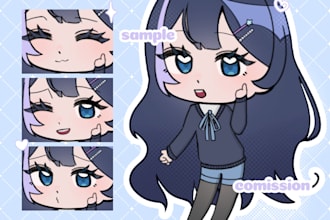 a chibi pngtuber for you