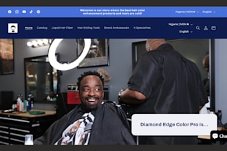 design barbershop barbershop website salon website hair extension beard oil stor