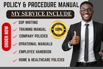write home care policies, employee handbooks, and ndis manuals