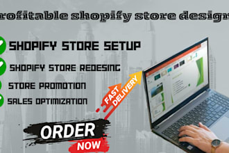 do shopify store design or redesign shopify dropshipping shopify website
