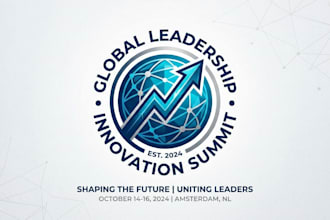 design a professional conference logo for your event
