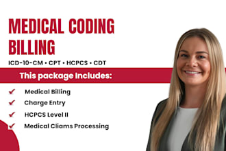 do medical coding and medical billing using icd 10, cpt, hcpcs and cdt codes