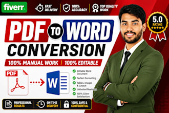 convert PDF to editable word document