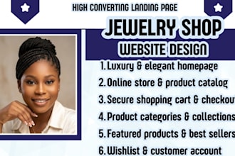 jewelry shop website antique shop website ecommerce website online store website