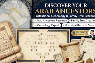 research your arab ancestors and family genealogy lineage