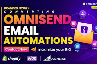 setup advanced omnisend email marketing automation flows