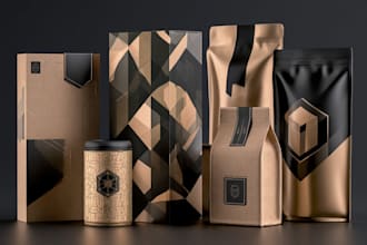 convert  generated packaging design into print ready
