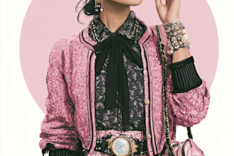 draw a fashion illustration or sketch