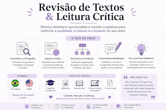 ler e revisar livros, ebooks e artigos científicos