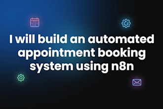 build automated appointment booking systems using n8n