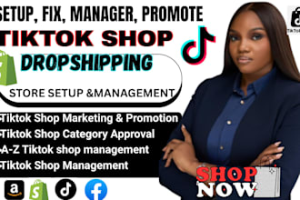 setup tiktok shop, tik tok dropshipping, tiktok shop manager fix tiktok shop