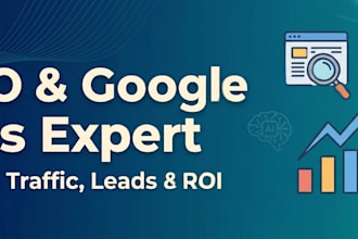 create a data driven SEO and google ads strategy