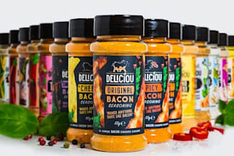 design product label design, packaging box and product design for ecommerce shop