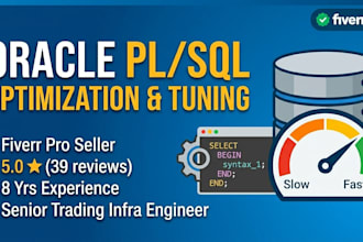 optimize oracle sql stored procedures and tune slow sql queries