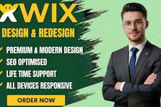 wix website design wix website redesign wix website development wix website