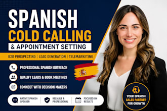 do spanish cold calling appointment setting b2b prospecting