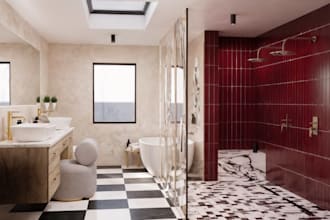 do residential interior design, 2d floor plans, and photorealistic 3d rendering