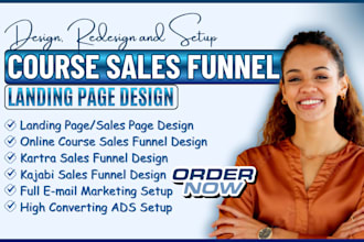 do online course sales funnel, kartra sales funnel, kajabi pipeline landing page