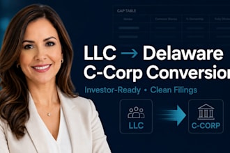 convert your llc to a c corp for venture capital funding as USA startup attorney