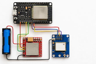 develop an esp32 gps vehicle tracking and fleet management system