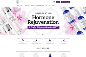 wix design holistic healer website naturopathic doctor home care nurse website