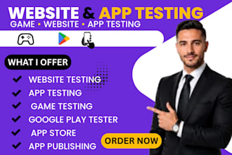 do game tester website tester  app tester google play tester services