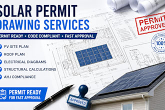 prepare permit ready solar plans for fast approval