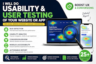 do usability and user testing of your website or app