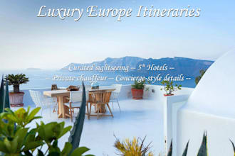 design your bespoke luxury vacation anywhere in europe