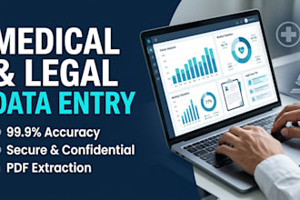 do accurate medical data entry and legal document processing