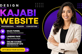 design kajabi website online course kajabi landing page thinkific website expert