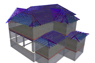 provide you the roof, floor truss and wall panel design