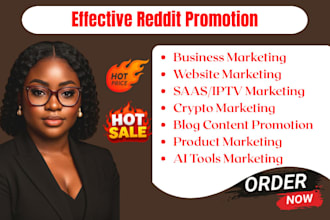 use reddit seo post to promote business brand saas startup