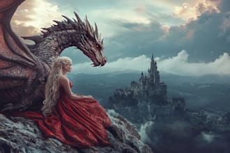 do creative manipulation photoshop editing