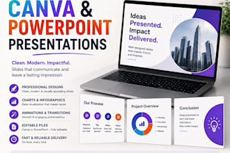 design engaging presentations on canva and powepoint