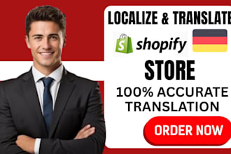 translate your shopify store into german and dutch for the local german market