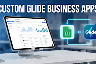 glide app development goggle sheets business no code app