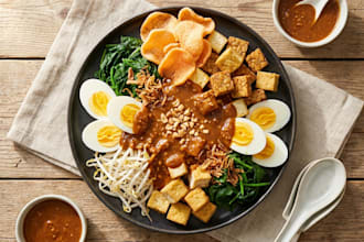 create professional hyper realistic ai food photography