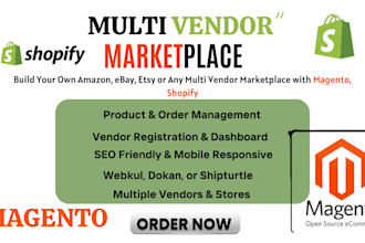 develop magento woocommerce magneto multivendor magneto marketplace store
