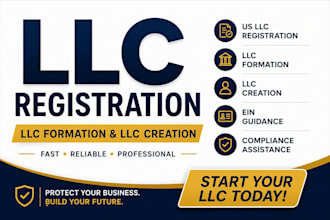 register your US llc in any US state and complete llc formation