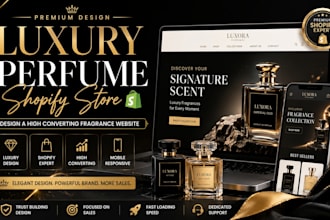 create a german shopify dropshipping shop with german suppliers perfume store