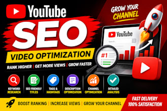optimize youtube videos with SEO keywords titles and tags