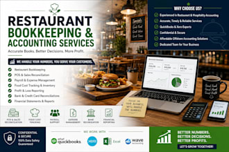 provide complete restaurant accounting and back office support