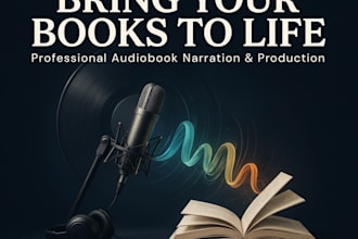 create an engaging audiobook for audible and acx