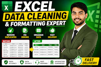 do excel data cleaning formatting and data cleanup