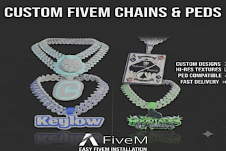 create kuttes for fivem ped fivem chain fivem clothing and more