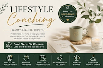 be your lifestyle coach, health and fitness coach